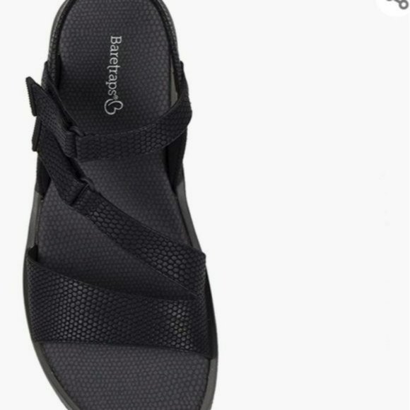 BareTraps Black Malyka Casual Sandals -8.5 - Picture 4 of 7